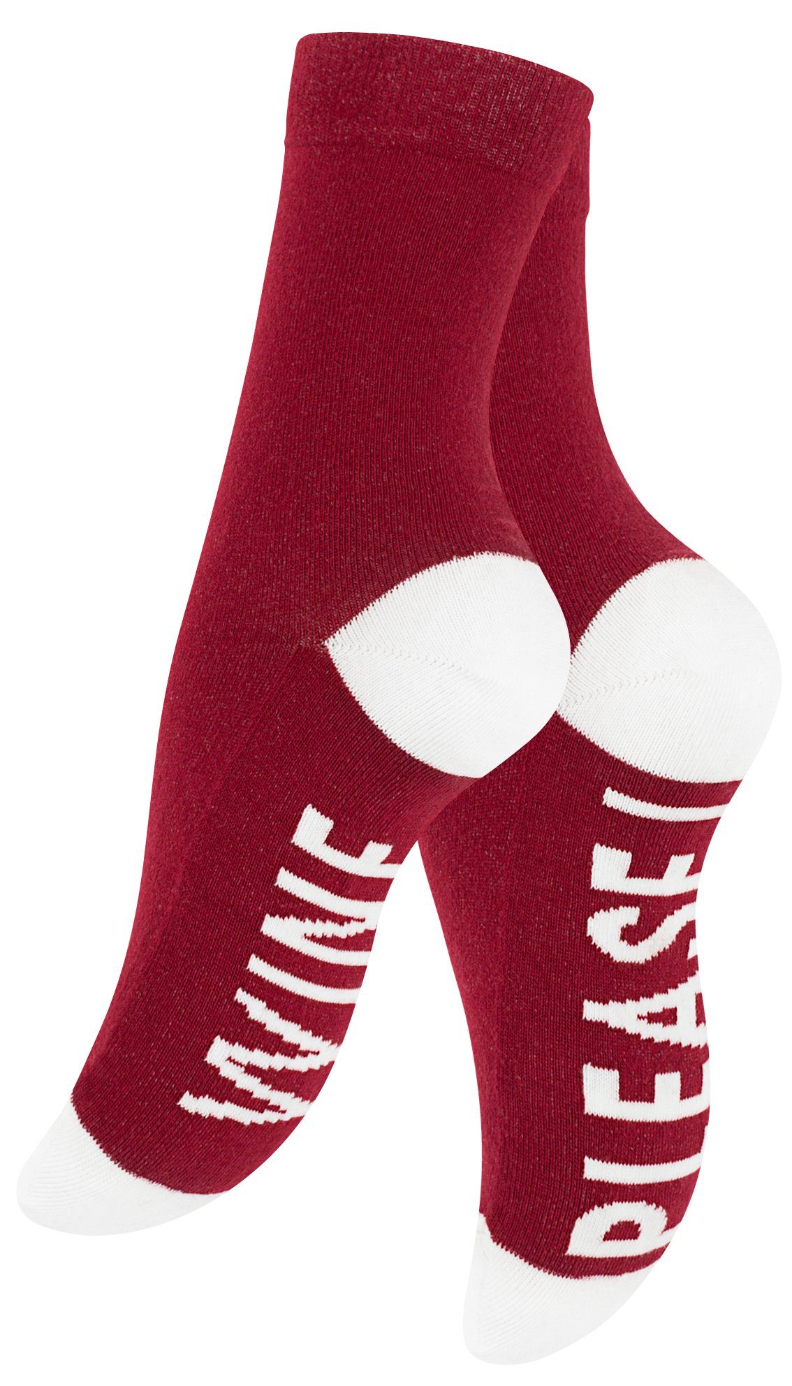 Clark Crown® Socken mit lustigen Sprüchen, Lustige "SchmunzelSprüchen"